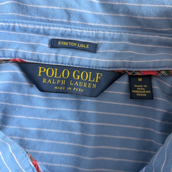 Polo by Ralph Lauren Blue Casual Button Down Shirt - Picture 9 of 12